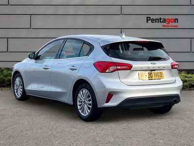 Used Ford Focus Titanium 123 HP (90 kW) 2020 Silver Hatchback
