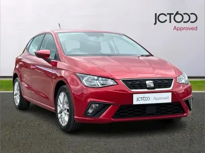Used Seat Ibiza SE Technology 94 HP (69 kW) 2018 Red Hatchback
