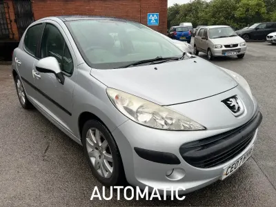 Used Peugeot 207 120 HP (88 kW) 2007 Silver Hatchback