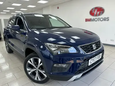 Used Seat Ateca Ecomotive 115 HP (84 kW) 2017 Blue SUV