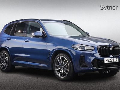 Used BMW X3 M Sport 187 HP (137 kW) 2022 Blue SUV