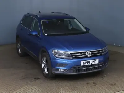 Używany VW Tiguan SEL 190 KM (139 kW) 2019 Niebieski SUV
