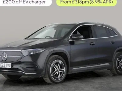 Used Mercedes EQA350 AMG line 214 kW (292 HP) 2022 Black SUV