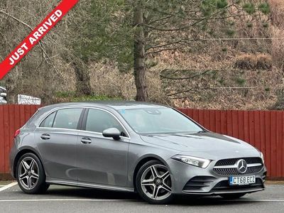 Used Mercedes A180 AMG line 116 HP (85 kW) 2018 Grey Hatchback