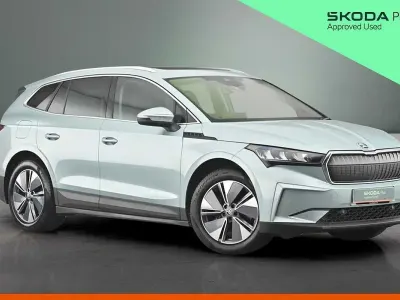 Used Skoda Enyaq iV 110 kW (150 HP) 2023 Arctic silver metallic SUV