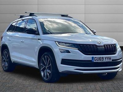 Second-hand Skoda Kodiaq SportLine 190 CP (139 kW) 2019 Alb SUV