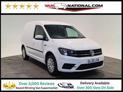 Used VW Caddy Trendline 102 HP (75 kW) 2020 White MPV