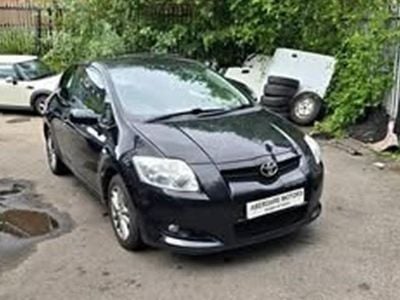 Black Used 2008 Toyota Auris Hatchback | £2,295 (Fair price)