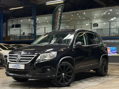Used VW Tiguan R-line 140 HP (102 kW) 2010 Black SUV