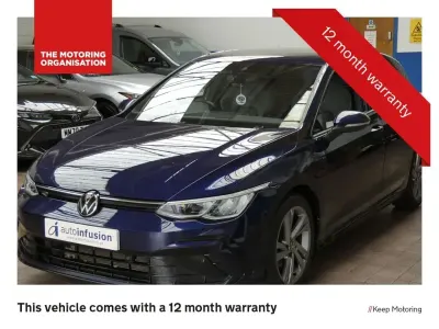 Used VW Golf VIII R-line 150 HP (110 kW) 2022 Blue Hatchback