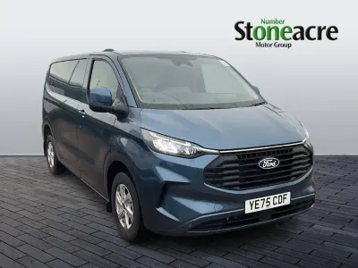 Used Ford Transit Custom Limited 136 HP (100 kW) 2025 Blue Van