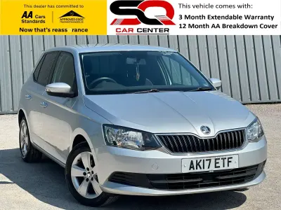 Used Skoda Fabia SE 2017 Silver Hatchback
