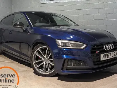 Used Audi S5 Sportback Advanced 354 HP (260 kW) 2018 Blue Hatchback