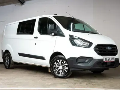 Used Ford Transit Custom 105 HP (77 kW) 2021 White Van