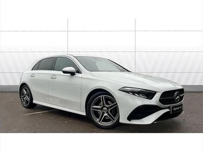 White Used 2023 Mercedes A180 AMG Line Premium Hatchback | £23,908 (Fair price)