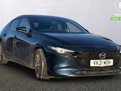 Blue Used 2021 Mazda 3 Inclusive Hatchback | £16,699 (Fair price)