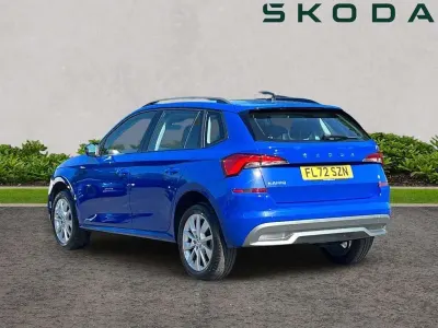 Used Skoda Kamiq SE 108 HP (79 kW) 2022 Blue SUV