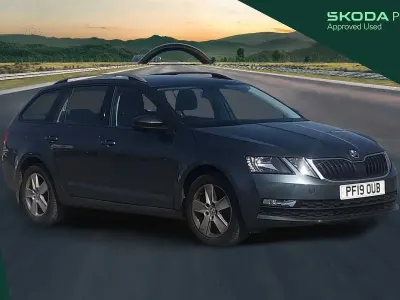 Used Skoda Octavia SE 113 HP (83 kW) 2019 Quartz grey metallic Estate