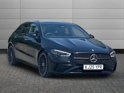 Used Mercedes CLA200 AMG Line Premium Plus 161 HP (118 kW) 2025 Black Estate