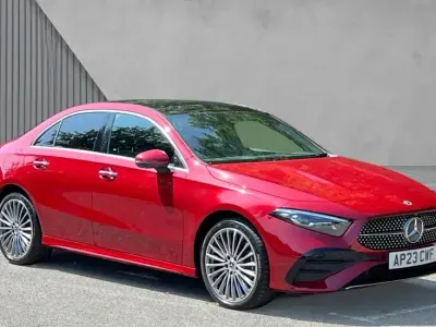 Used Mercedes A250 AMG Line Premium Plus 218 HP (160 kW) 2023 Red Sedan