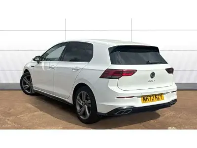 Used VW Golf VIII R-line 150 HP (110 kW) 2023 White Hatchback
