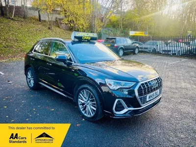 Używany Audi Q3 S-Line 150 KM (110 kW) 2019 Czarny SUV