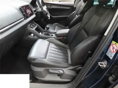 Used Skoda Karoq 150 HP (110 kW) 2019 Blue SUV