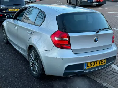 Begagnad BMW 120 M Sport 2007 Silver Halvkombi