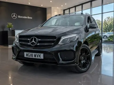 Käytetty Mercedes GLE250 AMG 2018 Musta Farmari