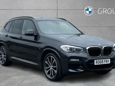 Begagnad BMW X3 M Sport 190 HK (139 kW) 2018 Grå SUV