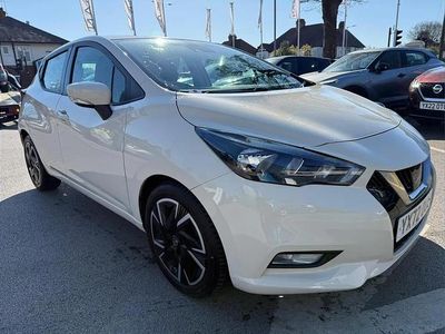 Used Nissan Micra Acenta 91 HP (66 kW) 2022 White Hatchback