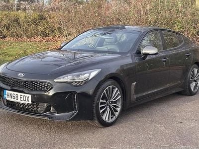 Black Used 2018 Kia Stinger GT-Line S Hatchback | £14,900 (Fair price)