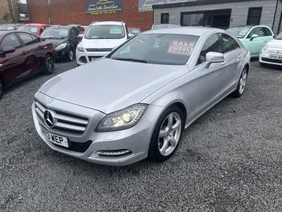 Begagnad Mercedes CLS250 2013 Silver Sportkupé