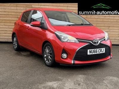 Used Toyota Yaris 2016 Red Hatchback