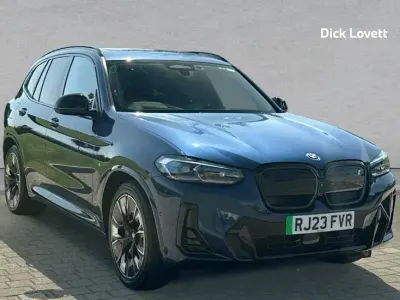 Used BMW iX3 M Sport 210 kW (286 HP) 2023 Blue SUV