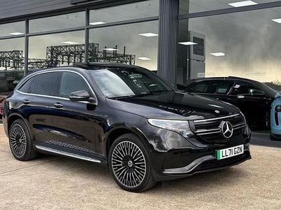 Usado Mercedes EQC400 AMG Line Premium 300 kW (408 HP) 2021 Preto SUV