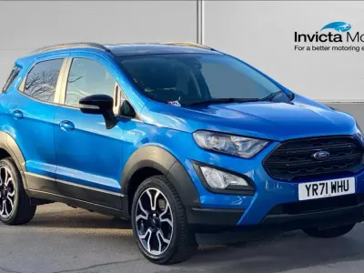Usado Ford Ecosport Active 125 CV (91 kW) 2021 Azul SUV