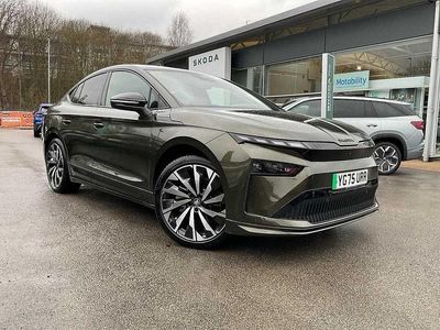 Used Skoda Enyaq iV SportLine 210 kW (286 HP) 2025 Green SUV