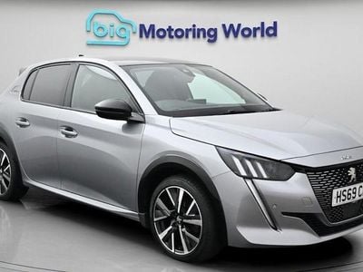 Used Peugeot 208 GT-line 131 HP (96 kW) 2020 Grey Hatchback