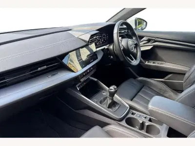 Used Audi A3 S-Line 110 HP (80 kW) 2022 White Sedan