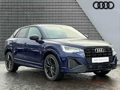 Used Audi Q2 Black Edition 147 HP (108 kW) 2021 Blue SUV