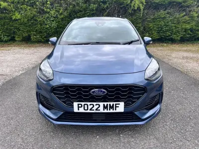 Used Ford Fiesta ST-Line 125 HP (91 kW) 2022 Blue Hatchback