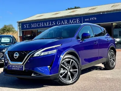 Used Nissan Qashqai Tekna 158 HP (116 kW) 2021 Blue SUV