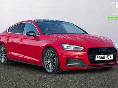 Red Used 2018 Audi A5 Sportback S-Line Hatchback | £21,699 (A bit pricey)