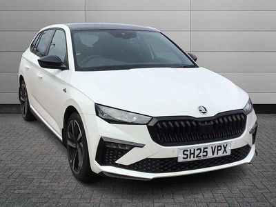 Candy white Used 2025 Skoda Scala Monte Carlo Hatchback | £22,995 (A bit pricey)