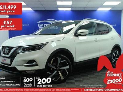 Used Nissan Qashqai Tekna 140 HP (102 kW) 2019 White SUV