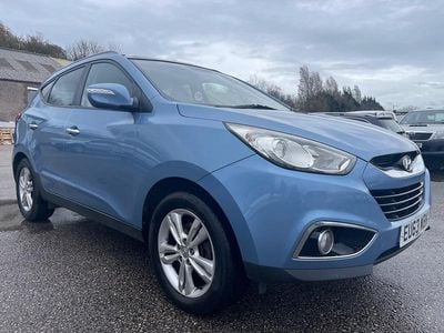Used Hyundai ix35 Premium 115 HP (84 kW) 2013 Blue SUV