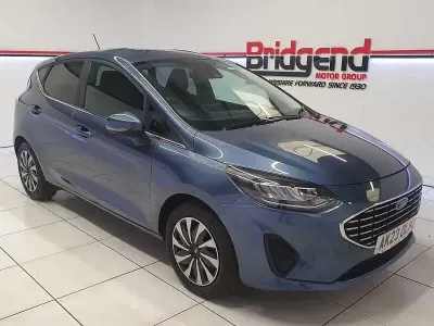 Used Ford Fiesta Titanium 2023 Blue Hatchback