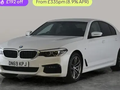 Używany BMW 520 M Sport 190 KM (139 kW) 2019 Biały Sedan/Limuzyna