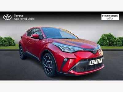Red Used 2021 Toyota C-HR Design SUV | £19,168 (Fair price)